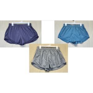 Nike Women’s Dri Fit Lined Running Shorts Size Large 3 Pack